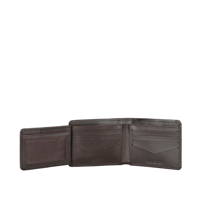 Hidesign EE MYW-02 RF BI-FOLD WALLET Brown