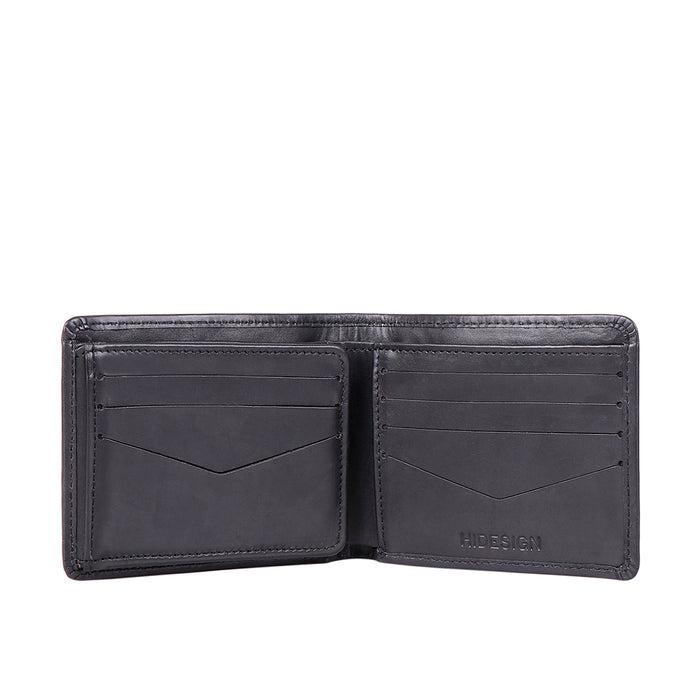 Hidesign EE MYW-02A RF BI-FOLD WALLET Black