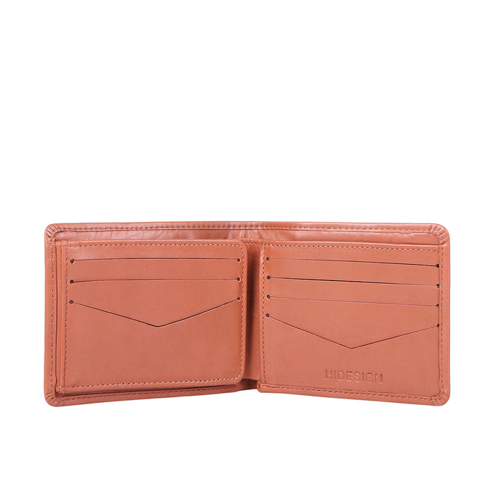 Hidesign EE MYW-02A RF BI-FOLD WALLET Tan