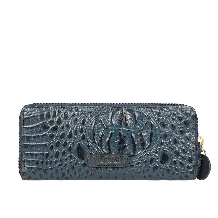 Hidesign EE NAOMI W1-M ZIP AROUND WALLET Blue
