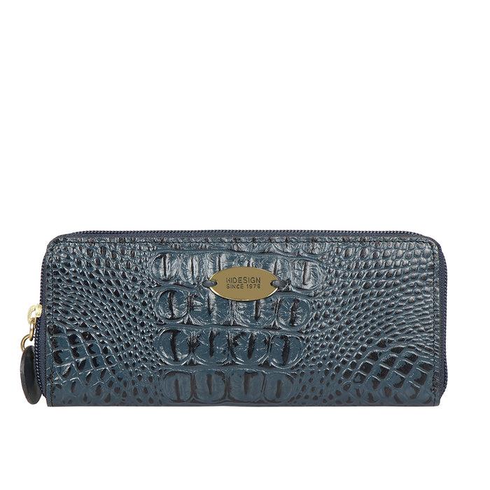 hidesign EE NAOMI W1-M ZIP AROUND WALLET Blue