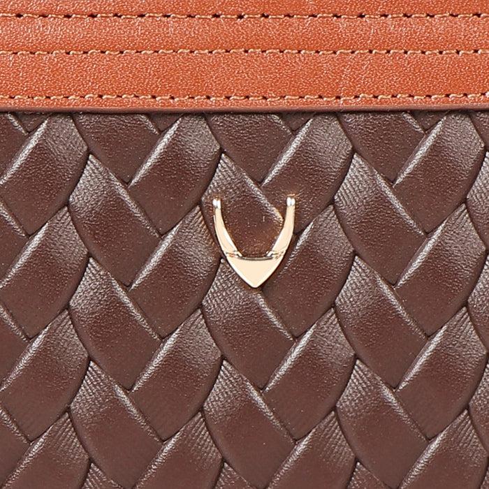 Hidesign EE NATALIA W2-M ZIP AROUND WALLET Brown