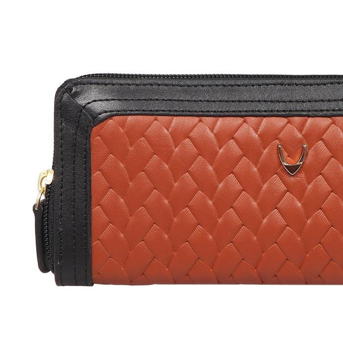 Hidesign EE NATALIA W2-M ZIP AROUND WALLET Tan