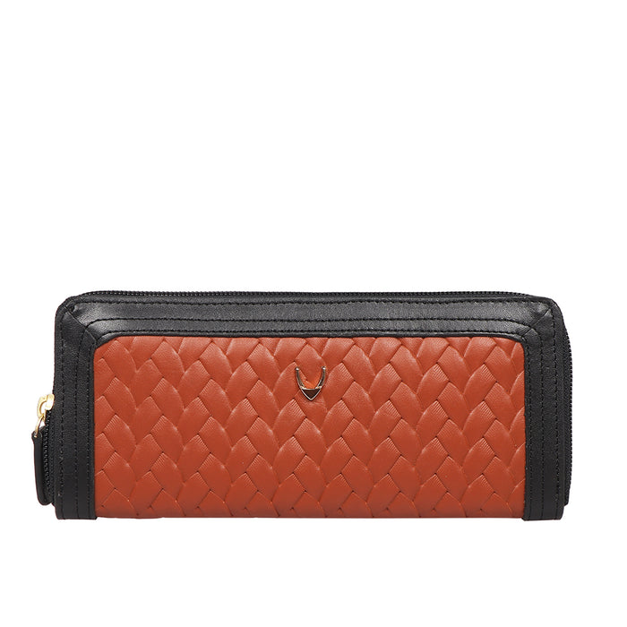 hidesign EE NATALIA W2-M ZIP AROUND WALLET Tan