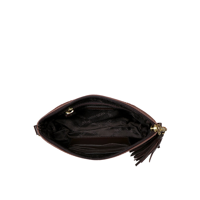 Hidesign EE OPIHI W2 SLING WALLET Tan