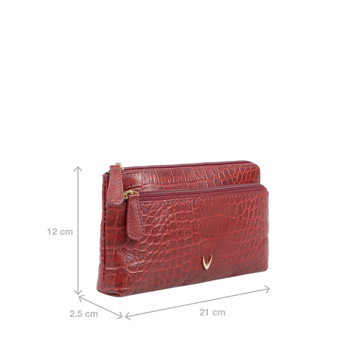 Hidesign EE PAOLA W1 CLUTCH Red