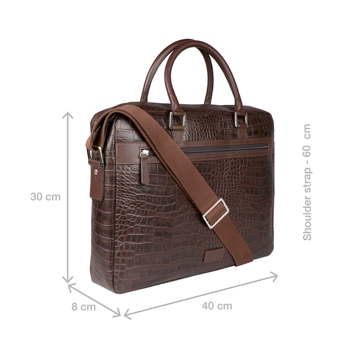 Hidesign EE PAULO 01 BRIEFCASE Brown