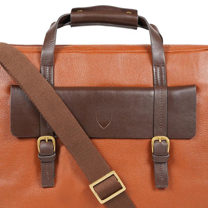 Hidesign EE RONALDO 01 BRIEFCASE Tan