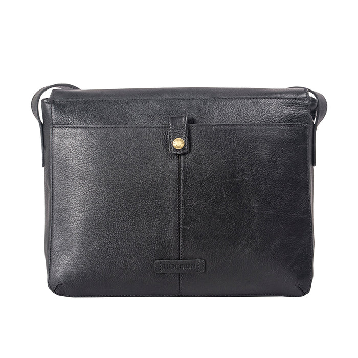 Hidesign EE SALVODOR 01 MESSENGER BAG Black
