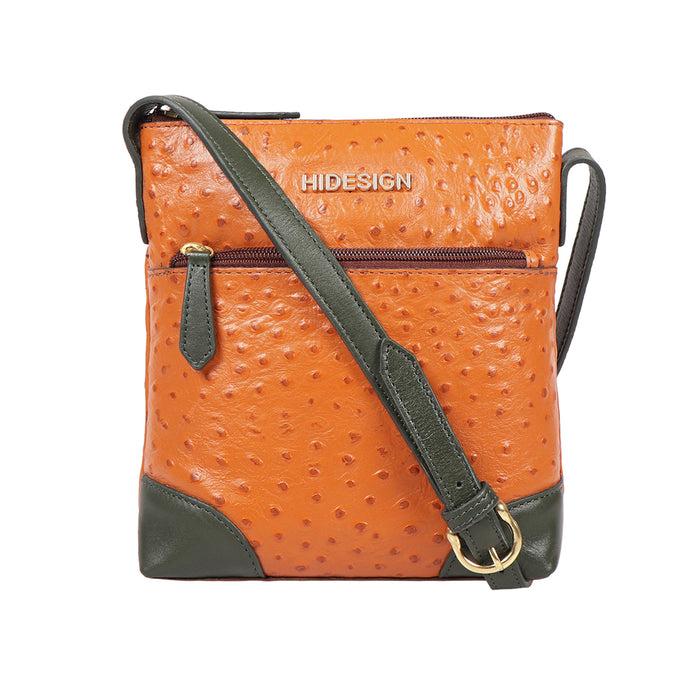 Hidesign EE SATURN 02-M SLING BAG Tan