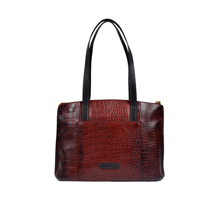 Hidesign EE SCORPIO 02 TOTE BAG Marsala