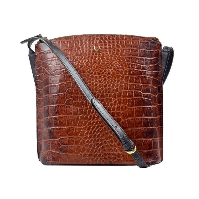 Hidesign EE SCORPIO 03 CROSSBODY Tan