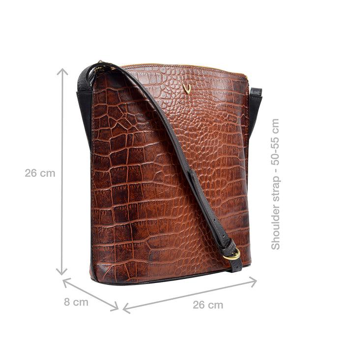 Hidesign EE SCORPIO 03 CROSSBODY Tan