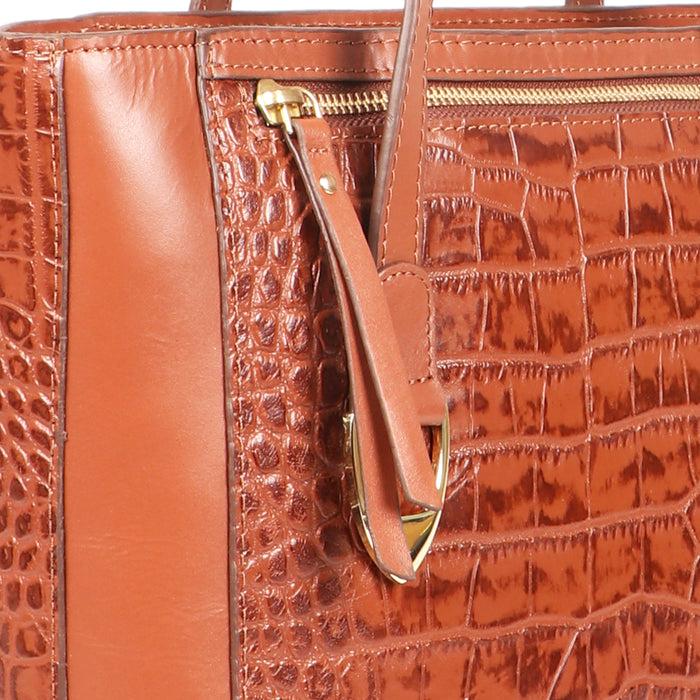 Hidesign EE SHANIA 02 TOTE BAG Tan