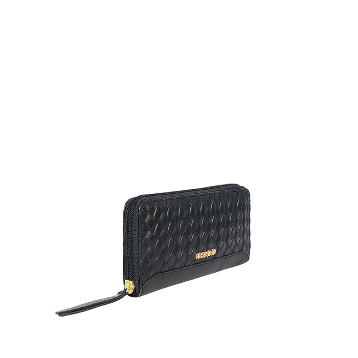 Hidesign EE SPRUCE W1-M ZIP AROUND WALLET Black