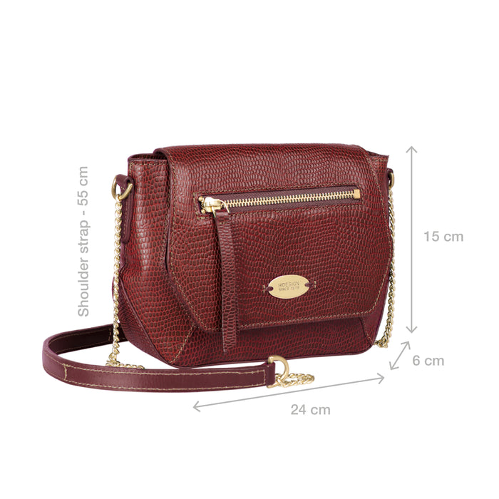 Hidesign EE TAURUS 03 SLING BAG Red
