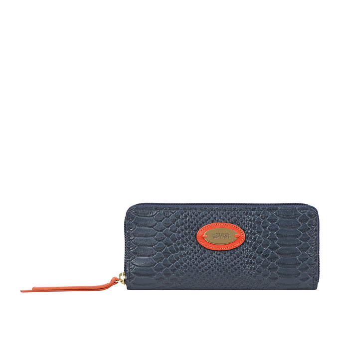 hidesign EE TERESA W1 ZIP AROUND WALLET Blue