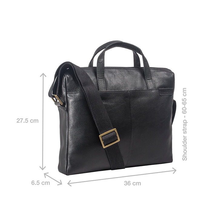 Hidesign EE URANUS 01 BRIEFCASE Black