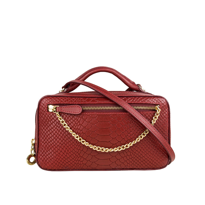 hidesign EE VERONIKA W1 RF SLING WALLET Marsala