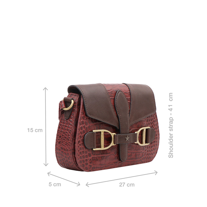 Hidesign EL PASO 01 SLING BAG Marsala