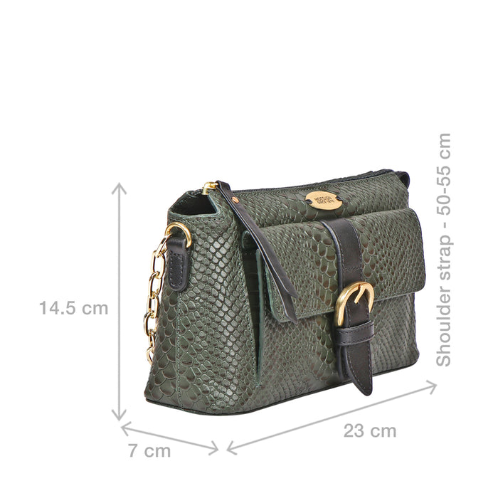 Hidesign ELIZA 03 SB SLING BAG Green