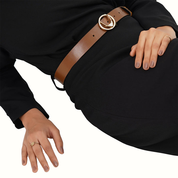 Hidesign ELODIE REVERSIBLE BELT Tan