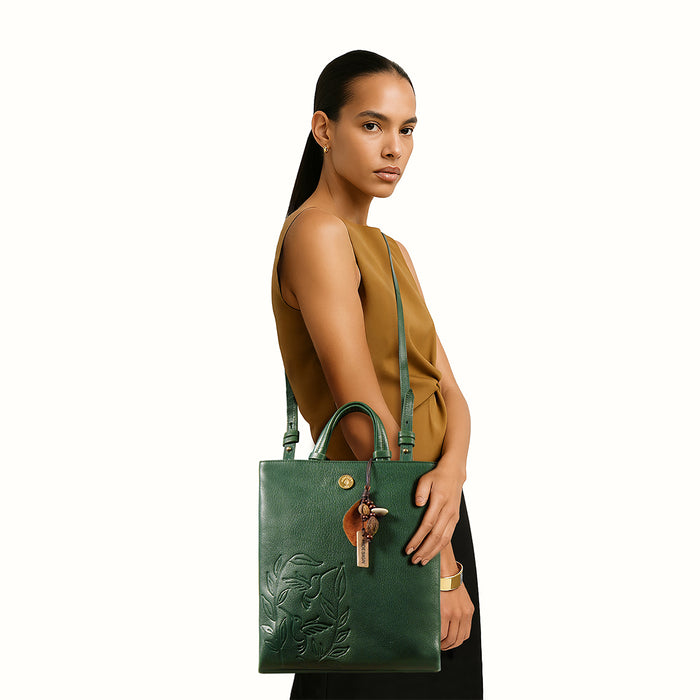 Hidesign ENCHANTED 01 CROSSBODY Green