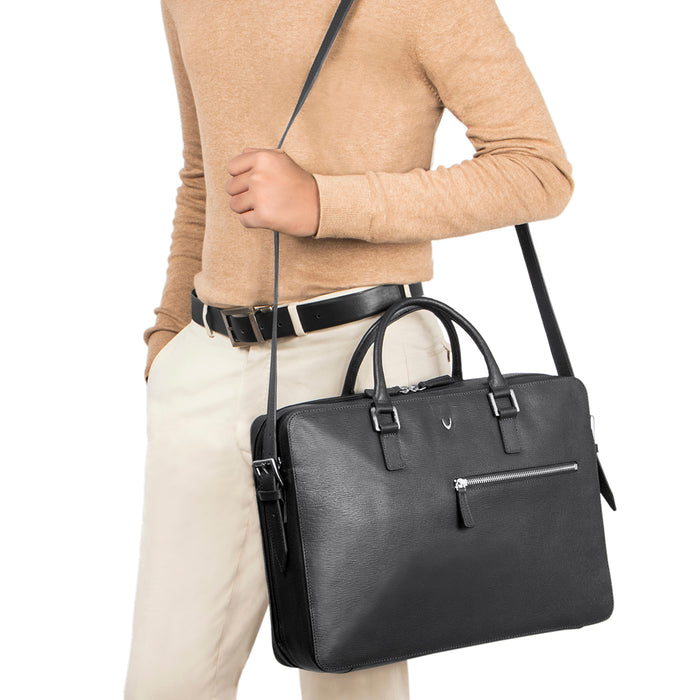 Hidesign ENZO 01 LAPTOP BAG Black