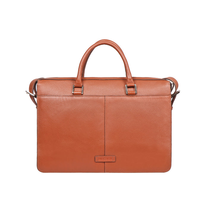 Hidesign ENZO 02 LAPTOP BAG Tan