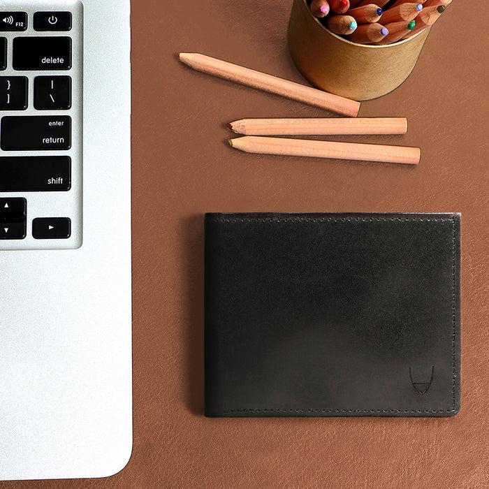 hidesign EVOLUTION W1 BI-FOLD WALLET Black