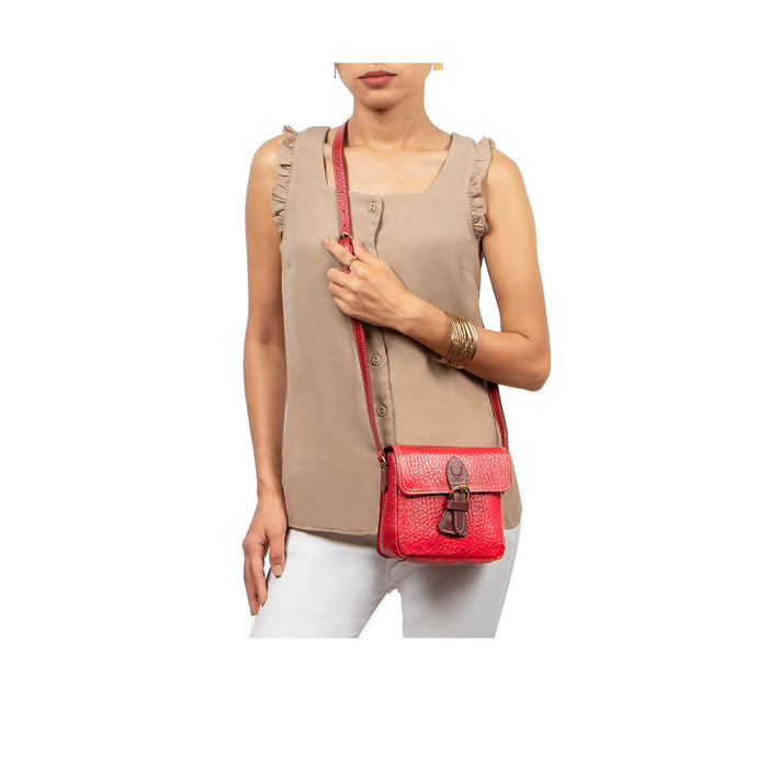 hidesign FIONA 01 CROSSBODY Red