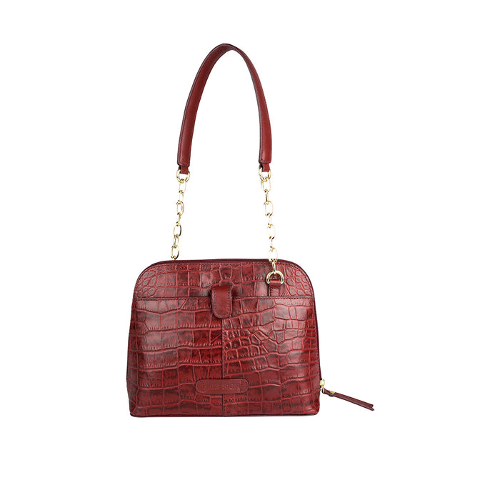 Hidesign FL HEIDI SHOULDER BAG Red