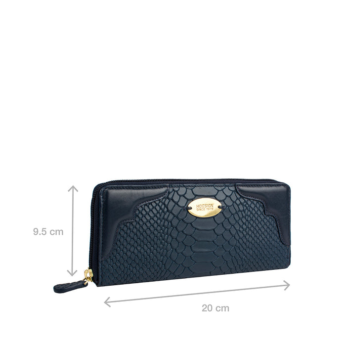 Hidesign FL KAROLINA W2 ZIP AROUND WALLET Blue