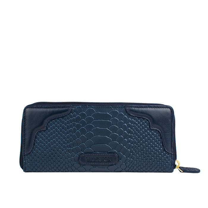 Hidesign FL KAROLINA W2 ZIP AROUND WALLET Blue