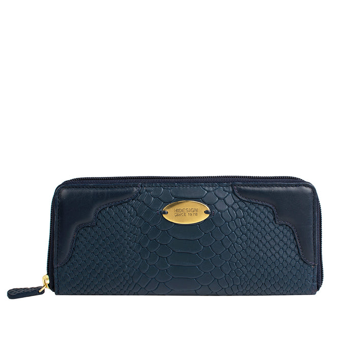 hidesign FL KAROLINA W2 ZIP AROUND WALLET Blue