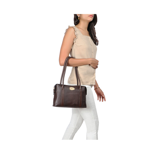 hidesign FL KENDALL SHOULDER BAG Brown