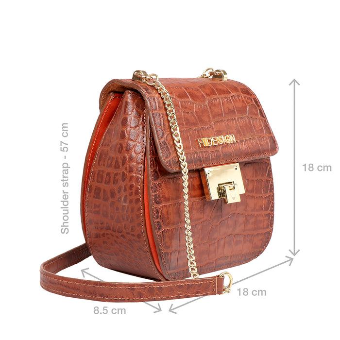 Hidesign FLING 01 SLING BAG Tan