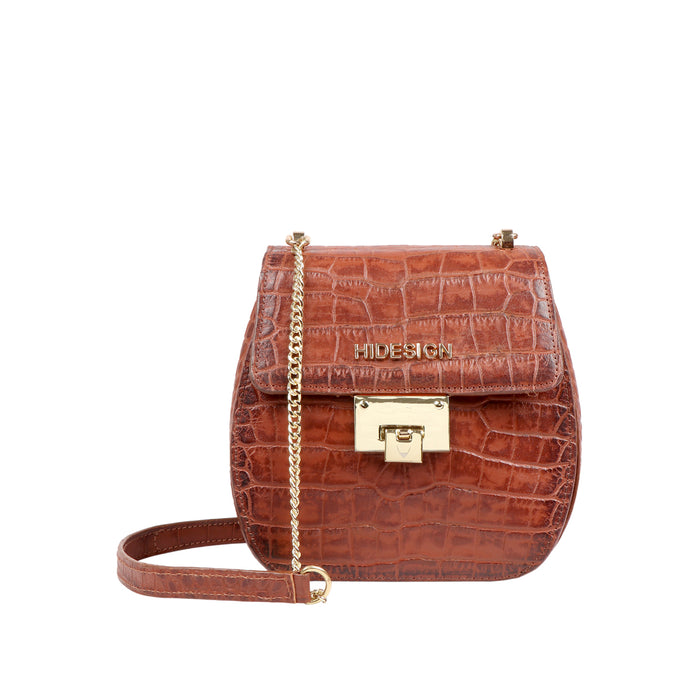 hidesign FLING 01 SLING BAG Tan