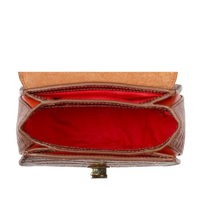 Hidesign FLING 02 SATCHEL Tan