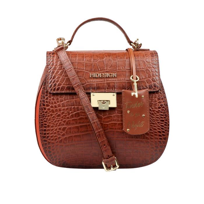 hidesign FLING 02 SATCHEL Tan