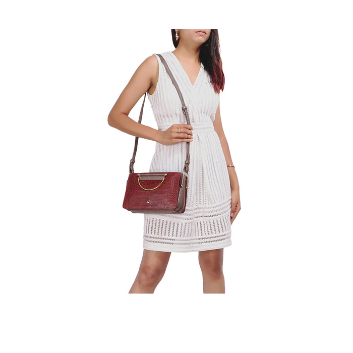 Hidesign FLIRT 02 SLING BAG Marsala