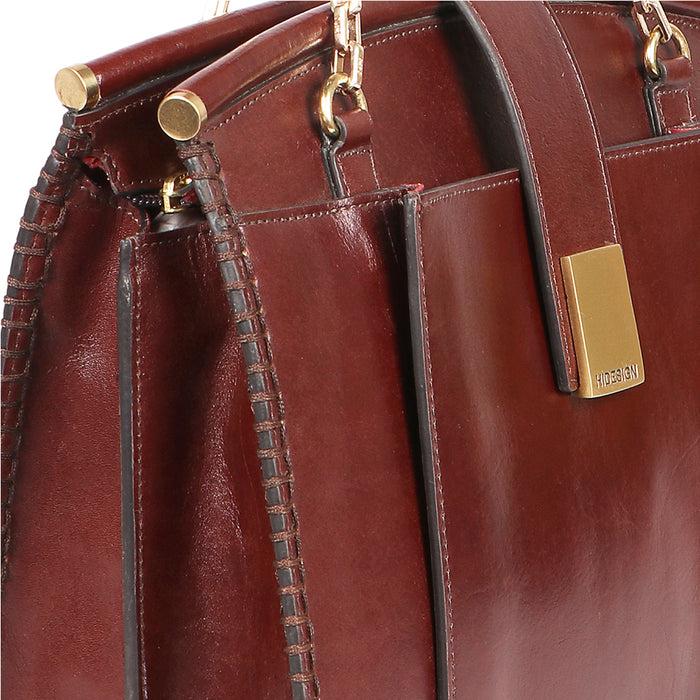 Hidesign FLOURISH 01 SHOULDER BAG Brown