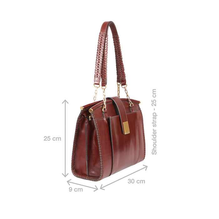 Hidesign FLOURISH 01 SHOULDER BAG Brown