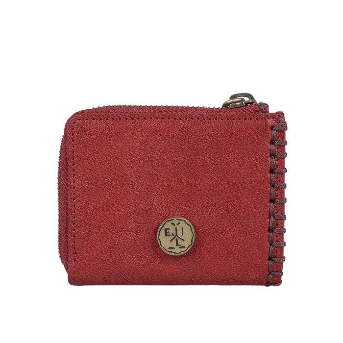 hidesign FLOURISH W3 CARD HOLDER Red