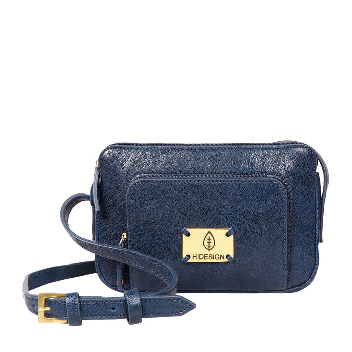 Hidesign FLOURISH W4 SLING WALLET Blue