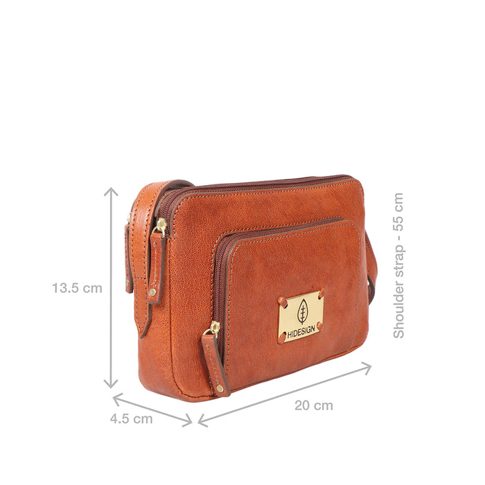 Hidesign FLOURISH W4 SLING WALLET Orange