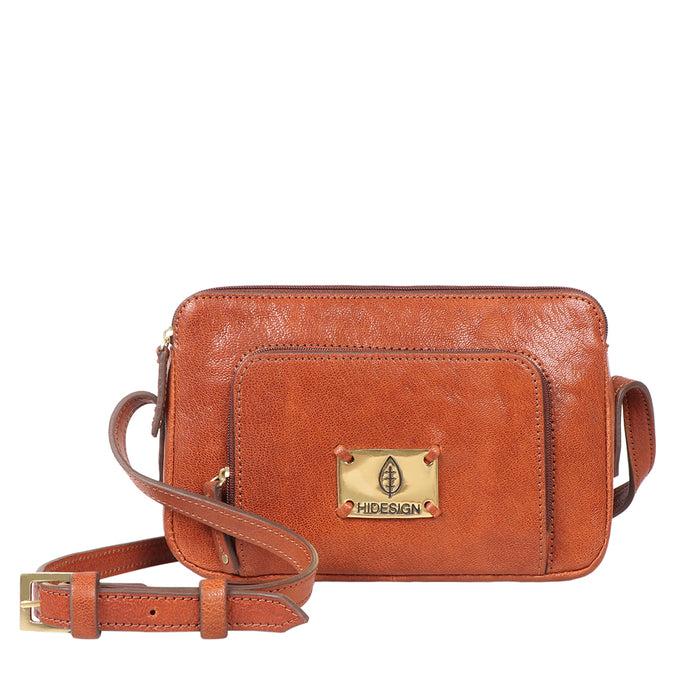 hidesign FLOURISH W4 SLING WALLET Orange