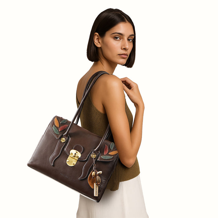 Hidesign FOREST 02 TOTE BAG Brown