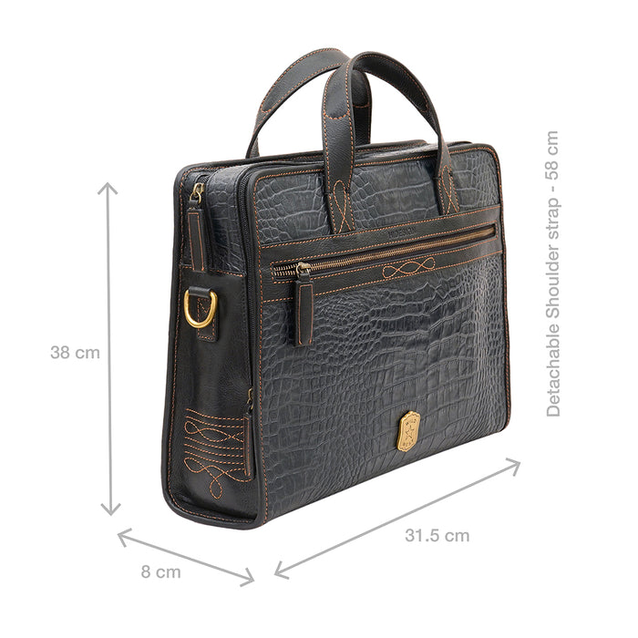 Hidesign FORT WORTH 03 BRIEFCASE Blue