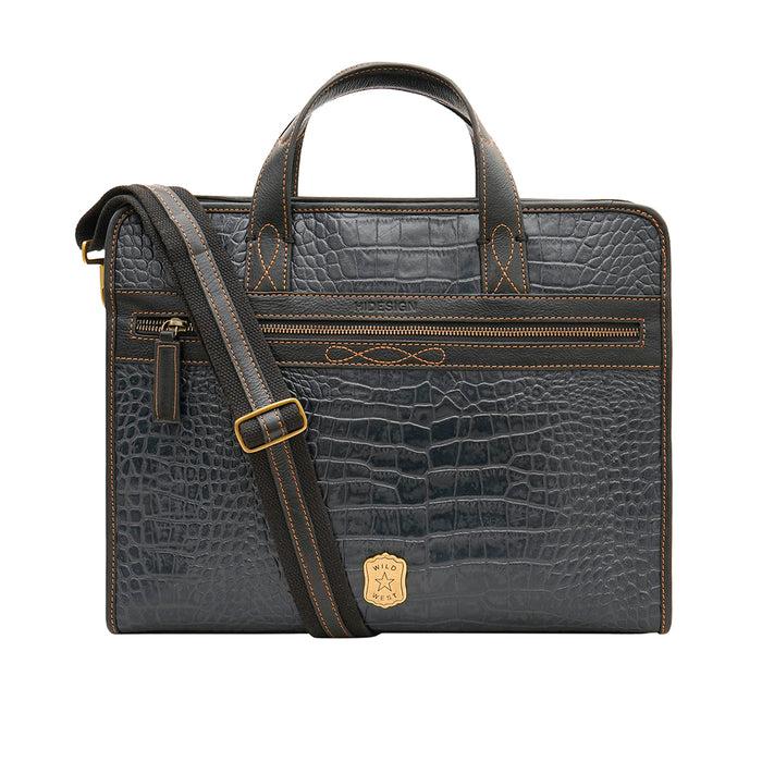hidesign FORT WORTH 03 BRIEFCASE Blue